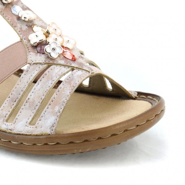 Rieker 60855-31 Rosa