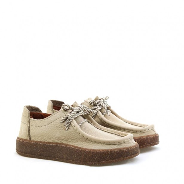 Półbuty Ravini 241094 Beige Nubuck