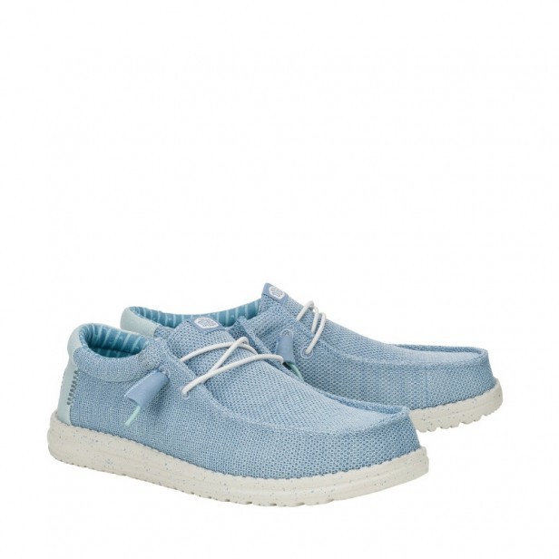 Półbuty Hey Dude Wally Stretch Sox Cloud blue/dawn blue