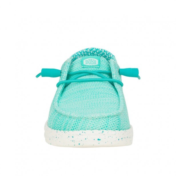 Hey Dude Wendy Stretch Sox Ceramic Blue