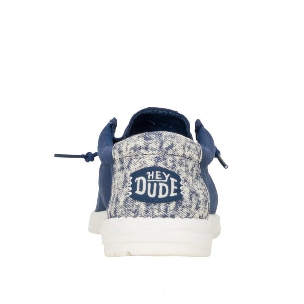 Hey Dude Wally Surf Wash Navy Blazer