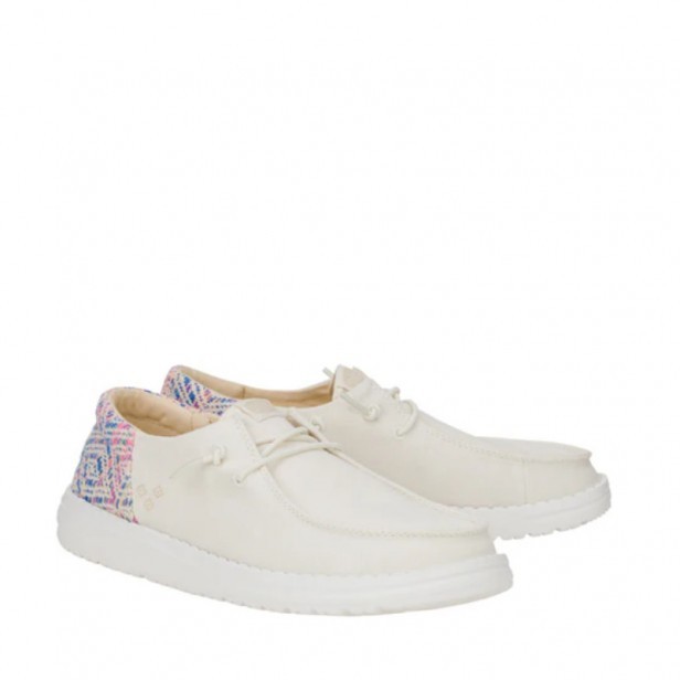 Mokasyny Hey Dude Wendy Funk Surf Baja Ivory/Multi