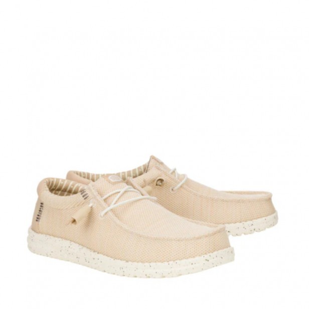 Hey Dude Wally Stretch Sox Irish Cream/Egret