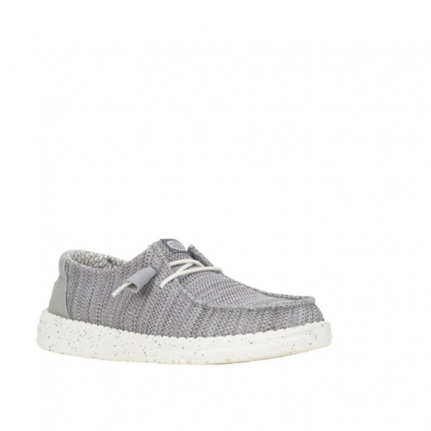 Hey Dude Wendy Stretch Sox Light Grey