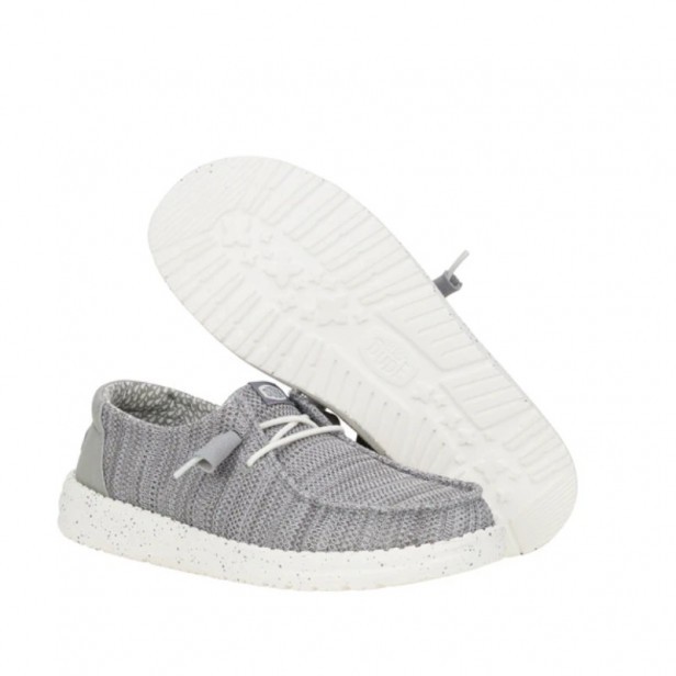Hey Dude Wendy Stretch Sox Light Grey