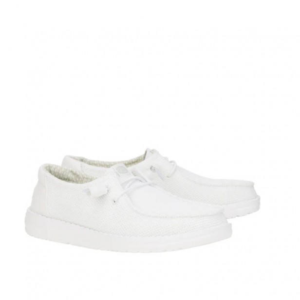 Mokasyny Hey Dude Wendy Stretch Sox White