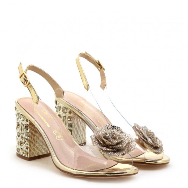Sandały S.Barski MR51-702 Gold