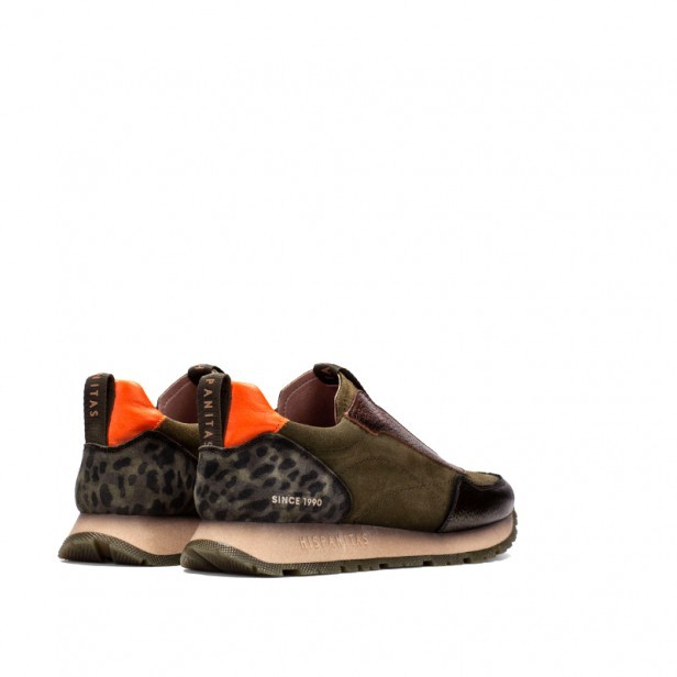 Hispanitas CHI254311 BOLMET-I25 ARMY VELOUR-I25 ARMY