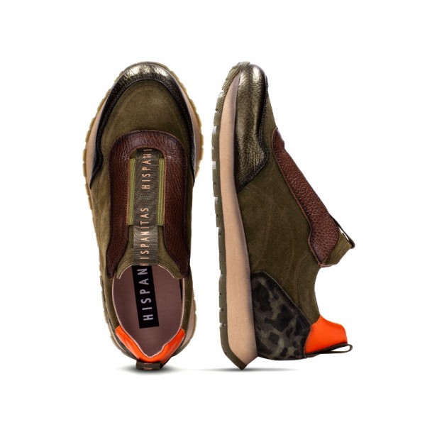 Hispanitas CHI254311 BOLMET-I25 ARMY VELOUR-I25 ARMY