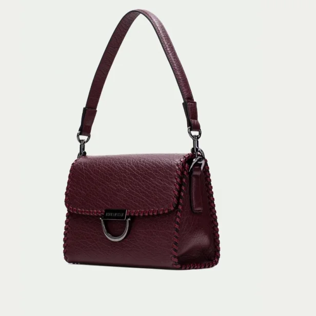 Torebki Hispanitas BI254148 GRAINED-I25 WINE COVENT-I25 WINE