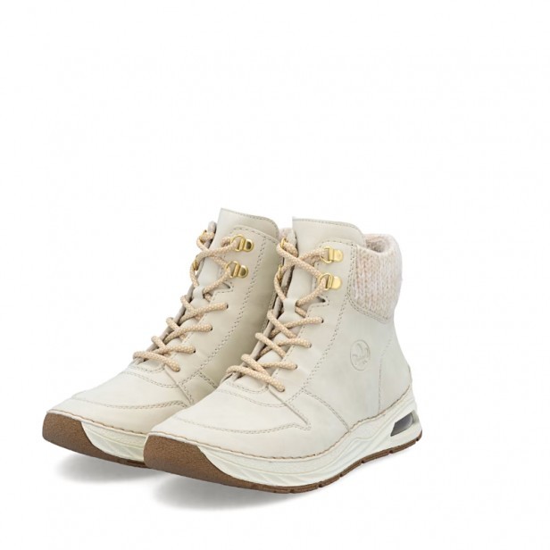 Botki Rieker 44555-60 beż 40