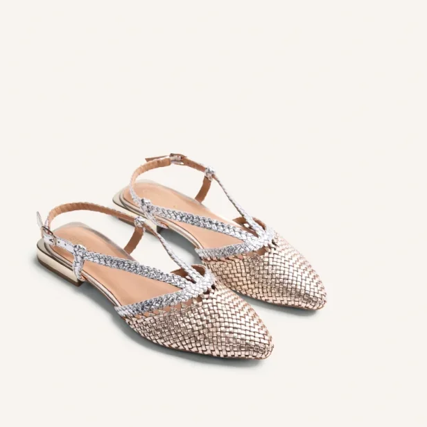 Baleriny Gioseppo Kitodi 79225-PLATINO