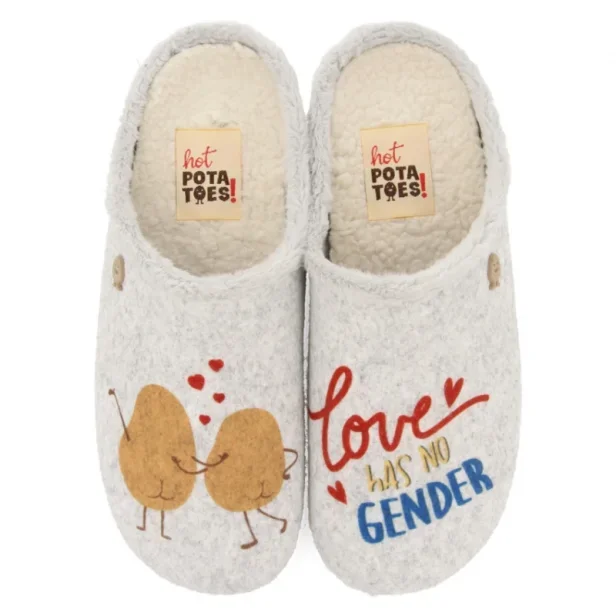 Klapki Hot Potatoes 67802-GRIS