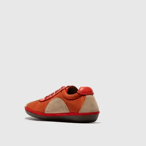 Fly London MEEG105FLY TAUPE/RED