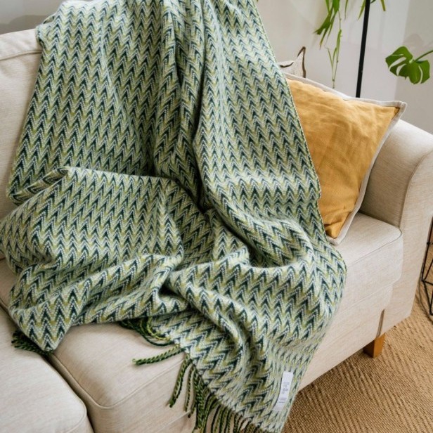 Woolish  Koc Amai zielony