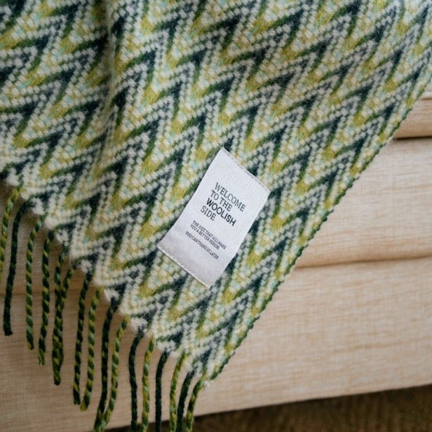 Koce Woolish  Koc Amai zielony