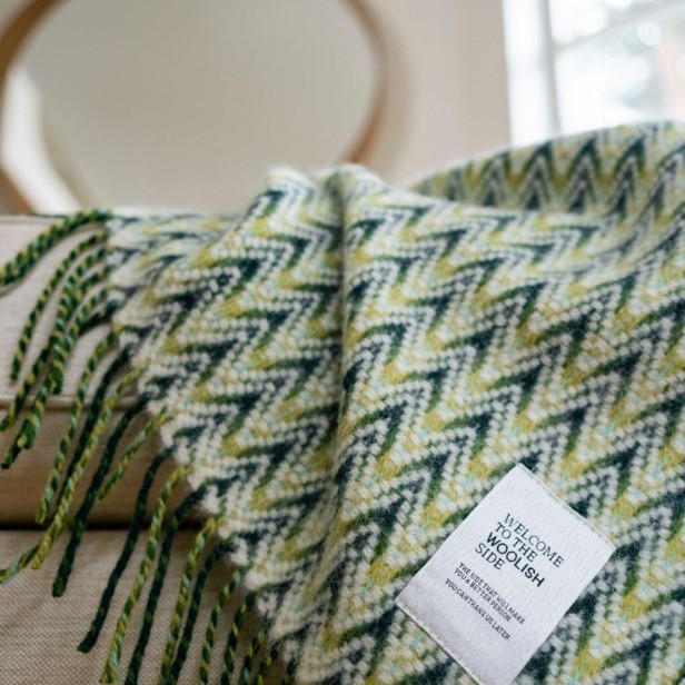 Woolish  Koc Amai zielony