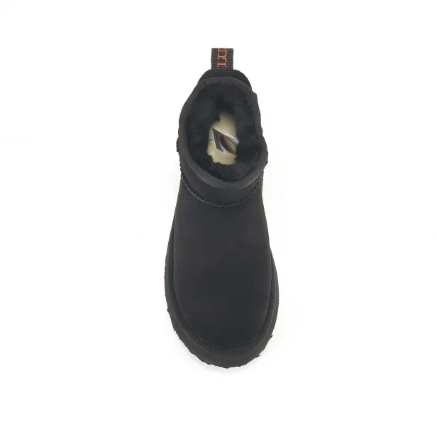 Australia Luxe Co. Cosy Ultra Short Platform Black