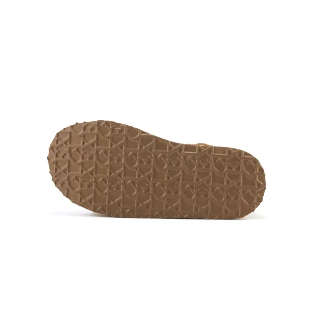 Australia Luxe Co. Cosy Ultra Short Platform Chestnut