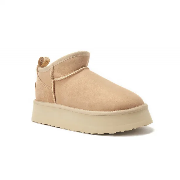Australia Luxe Co. Cosy Ultra Short Platform Sand