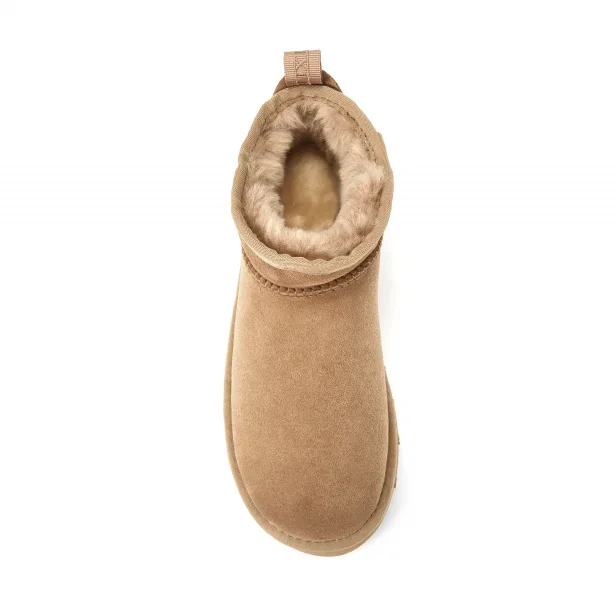 Australia Luxe Co. Cosy Ultra Short Platform Taupe