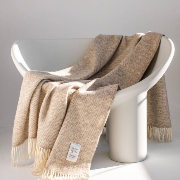 Woolish Koc Hera beżowy