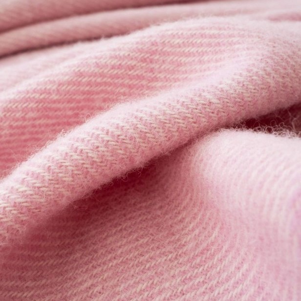 Woolish Koc Mira różowy