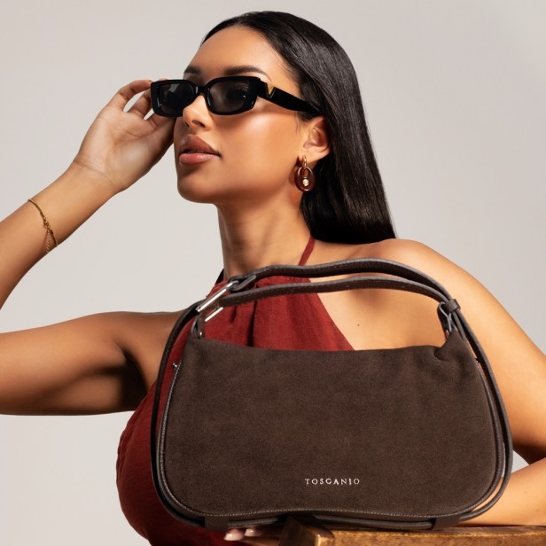 Torebki Toscanio F270 Brązowy