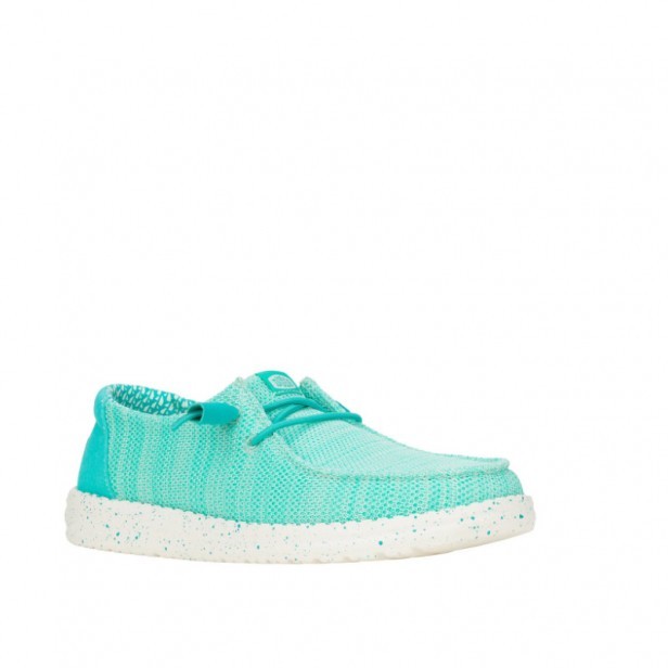 Hey Dude Wendy Stretch Sox Ceramic Blue