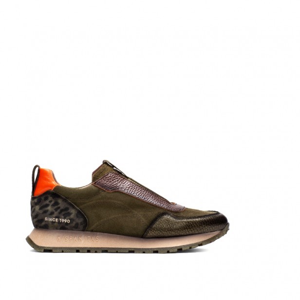 Hispanitas CHI254311 BOLMET-I25 ARMY VELOUR-I25 ARMY