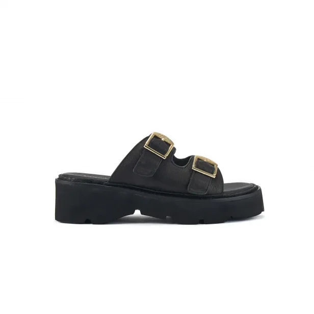 Australia Luxe Co. Ahoy Nappa Black