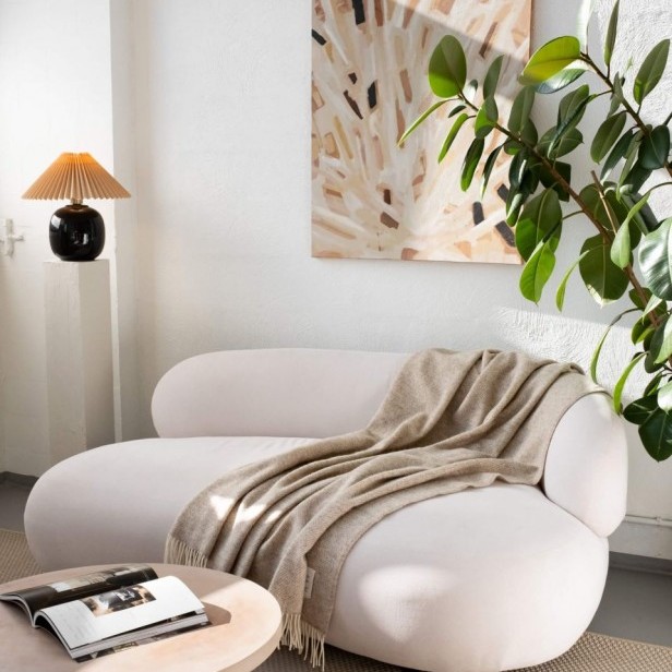 Woolish Koc Hera beżowy